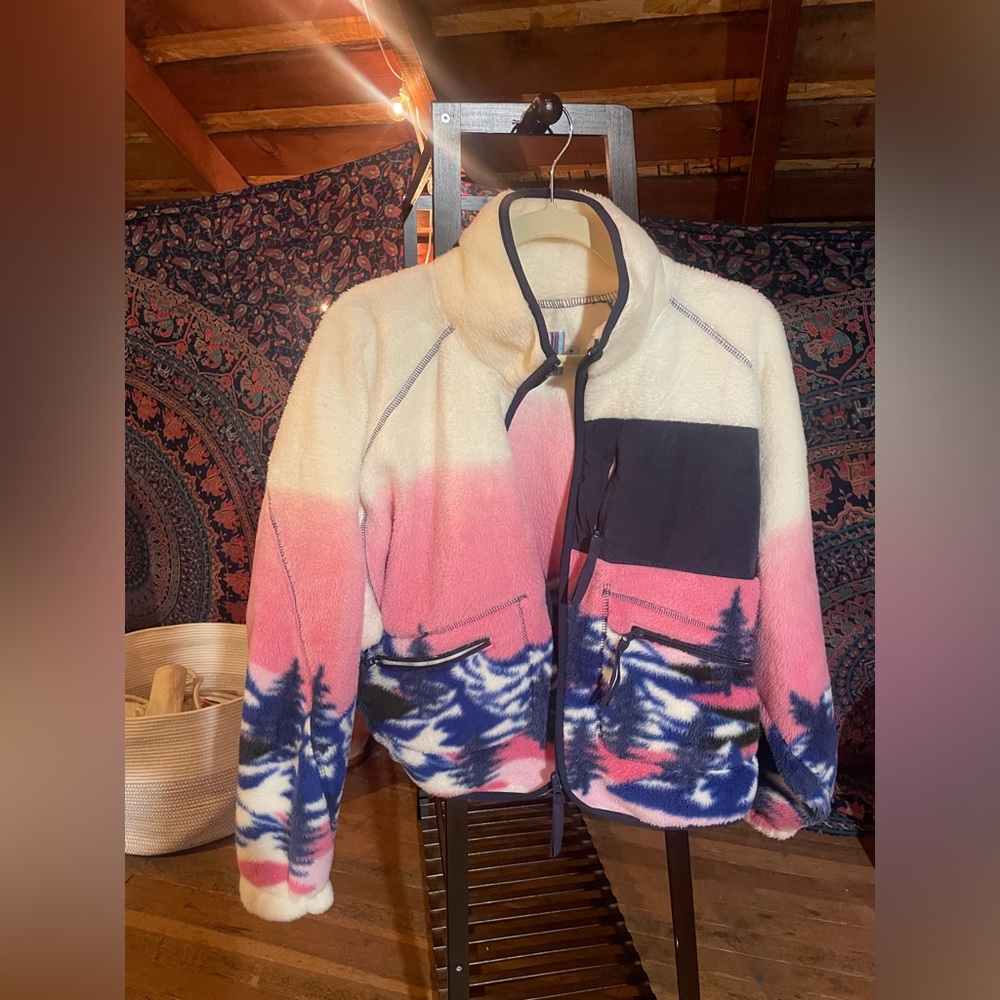 Urban Outfitters fleece Sherpa Ski Jacket